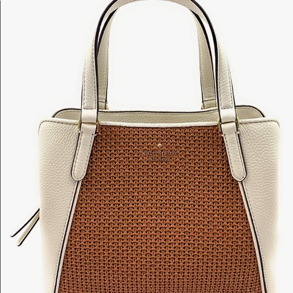 NWT 🆕 👛 Kate Spade ♠️ Jackson Straw Medium Triple Satchel - Picture 11 of 11